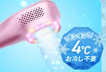 コラーゲン脱毛LV　雪冷え機能　イメージ